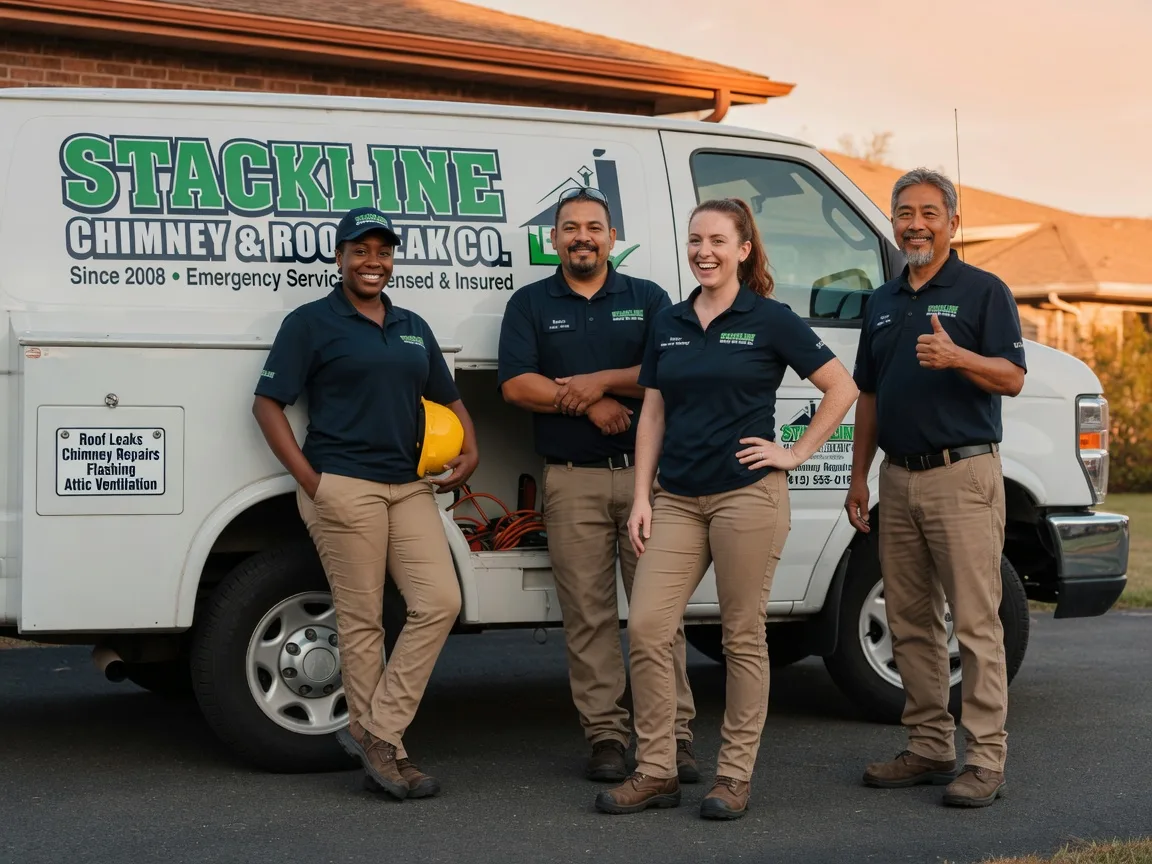 Chimney flashing repair company in Hazard, NE